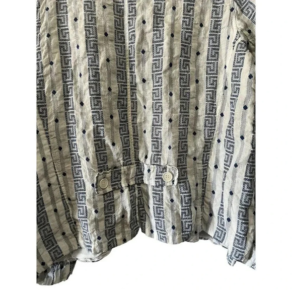 CP SHADES DREE Linen Jacquard Jacket size Large - Picture 7 of 10